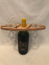 Load image into Gallery viewer, Wine & Glass Holder