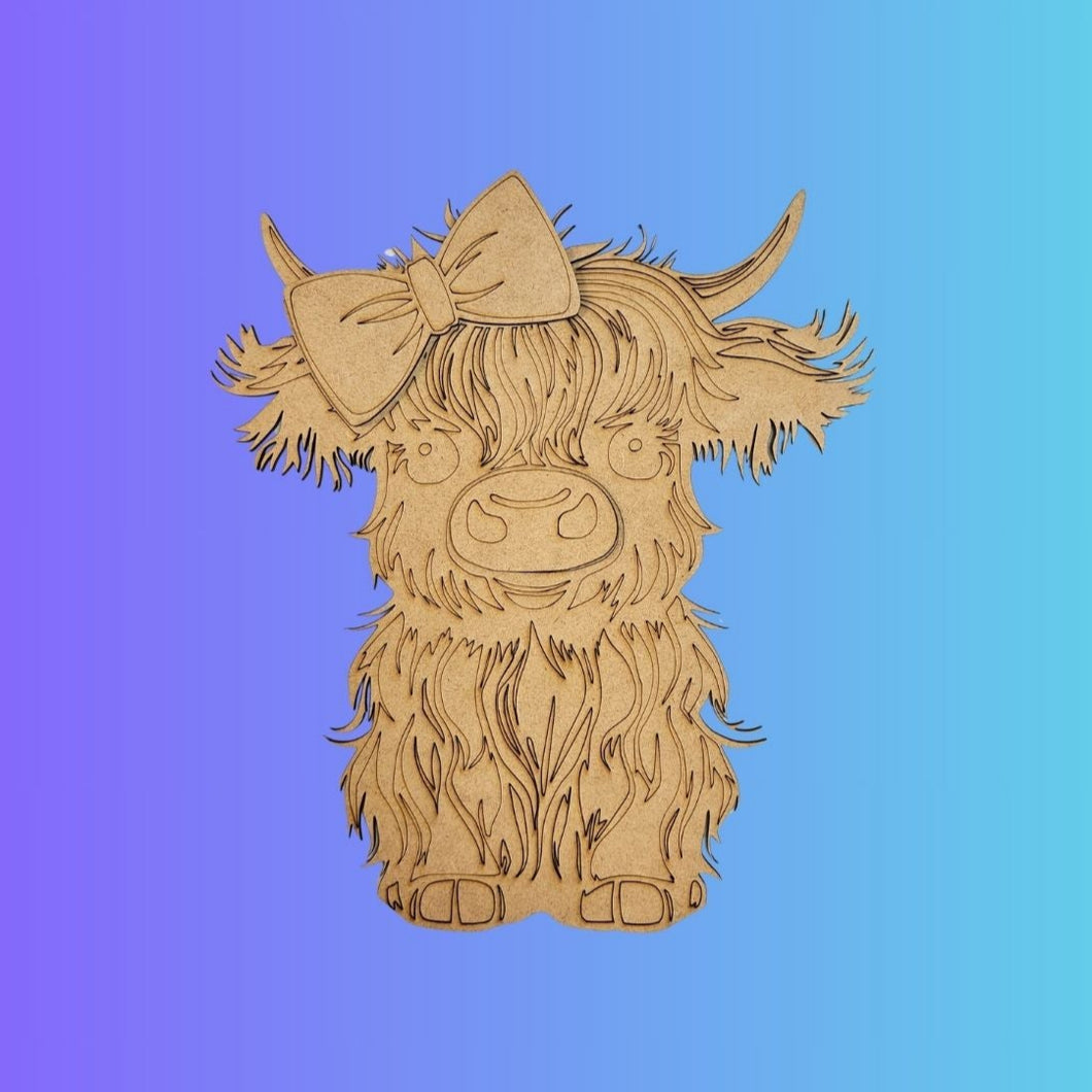 Highland Cow Painting Kit