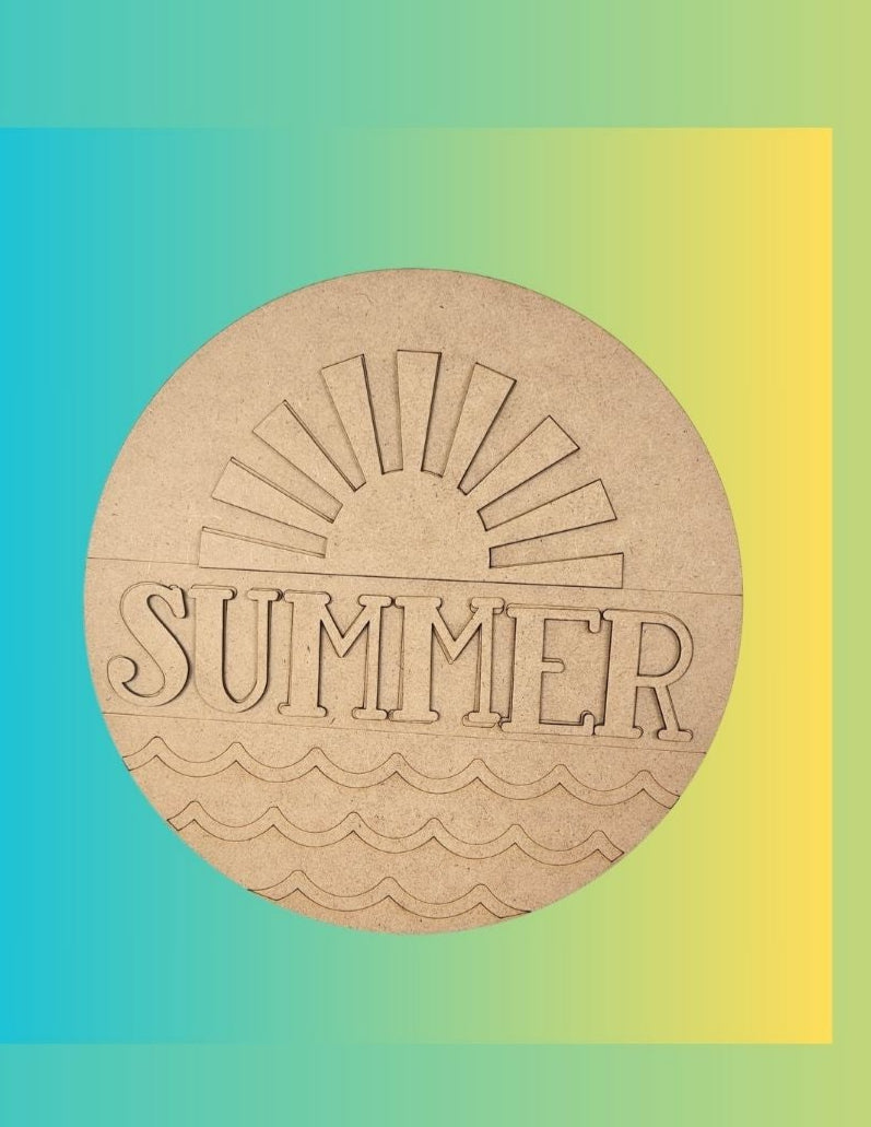 Summer w/Sun Painting Kit