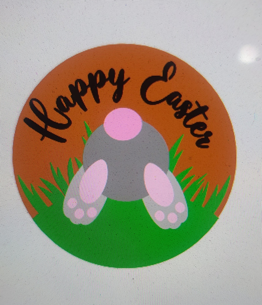 Happy Easter Bunny Bottom