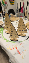 Load image into Gallery viewer, Set of 3 Christmas Trees Shelf Sitters
