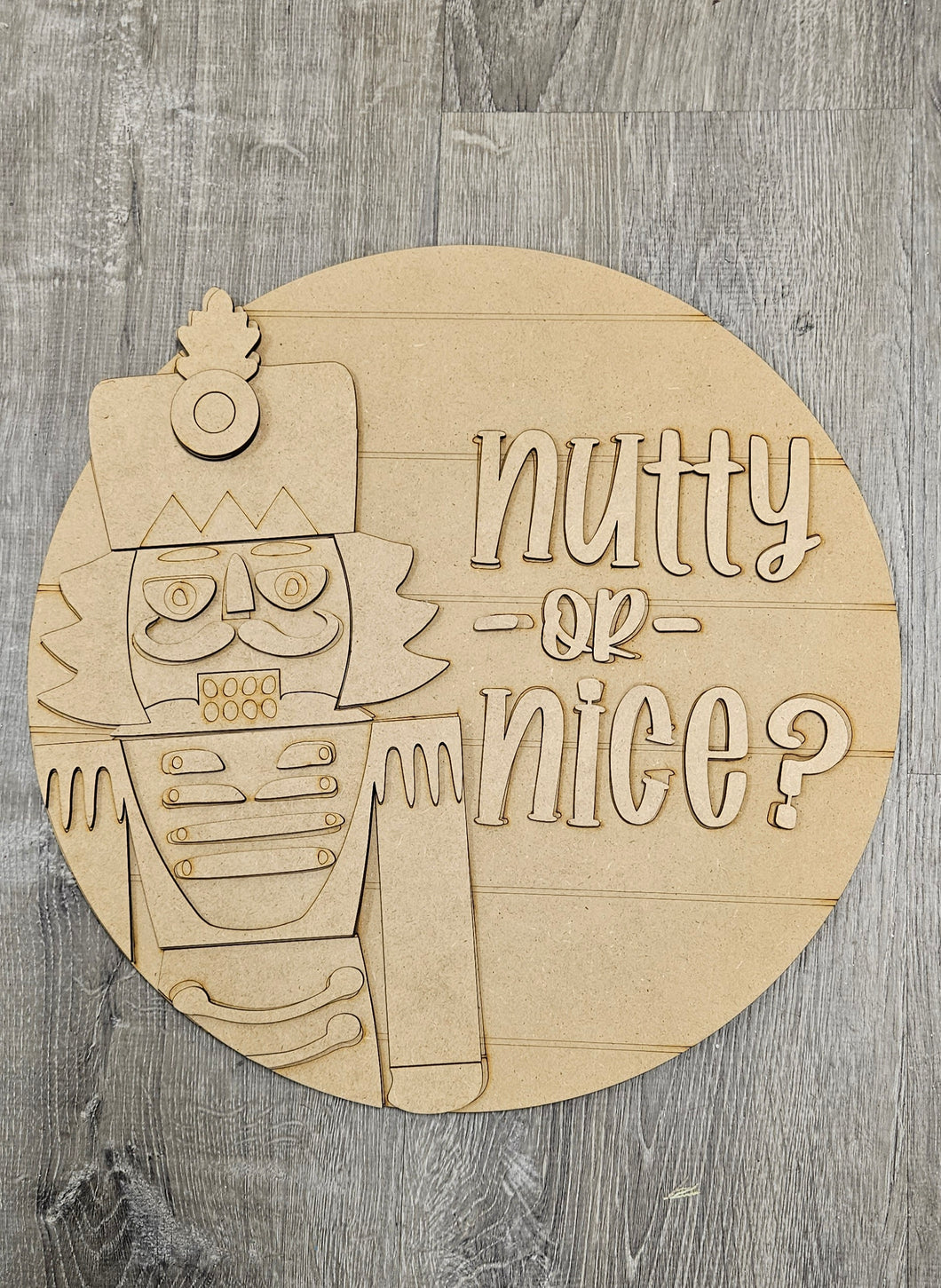 Nutty or Nice Nutcracker