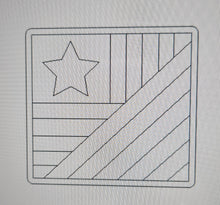 Load image into Gallery viewer, Quilted Flag
