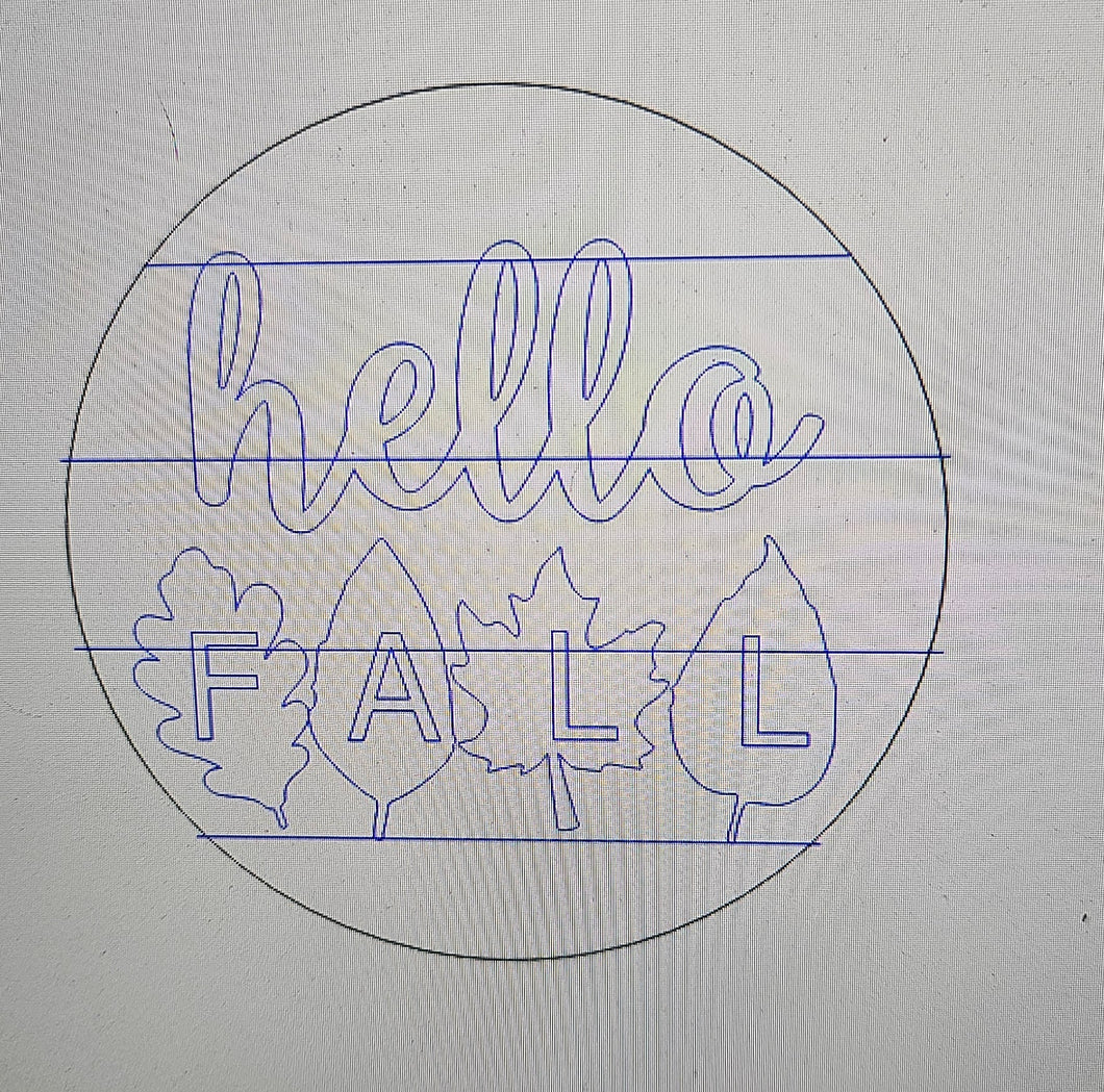 Hello Fall Leaves