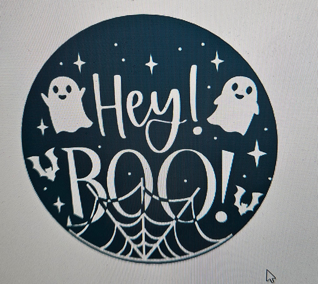 Hey Boo with Ghost and  Web
