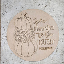 Load image into Gallery viewer, Give Thanks To The Lord no cross

