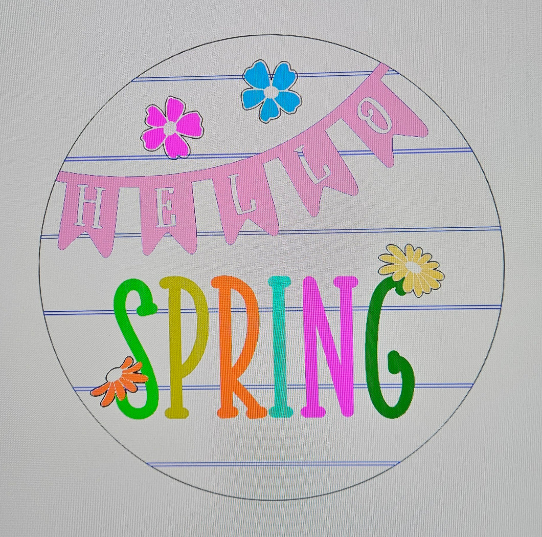 Hello Spring with Banner