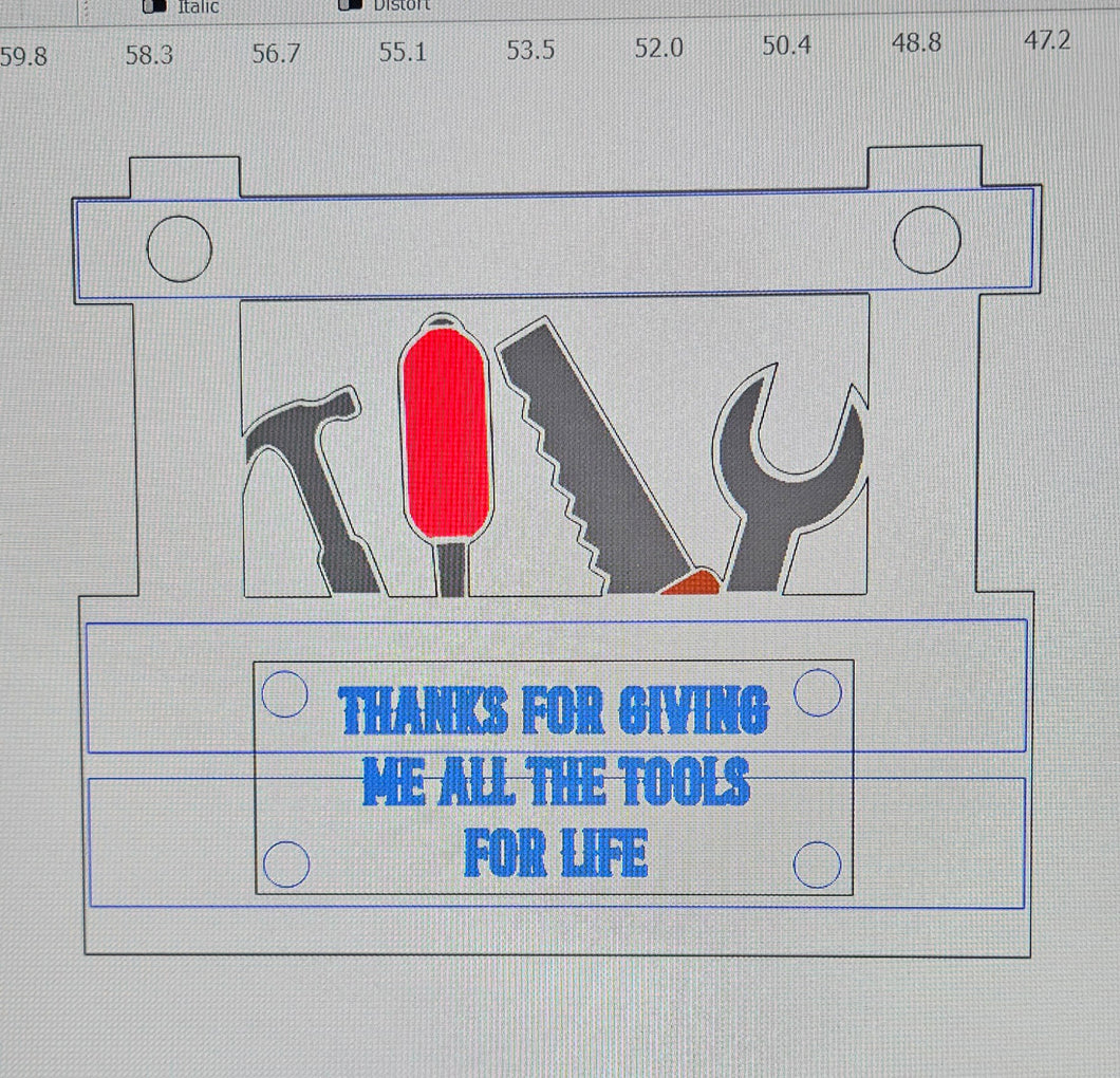 Thanks For Giving Me All The Tools For Life