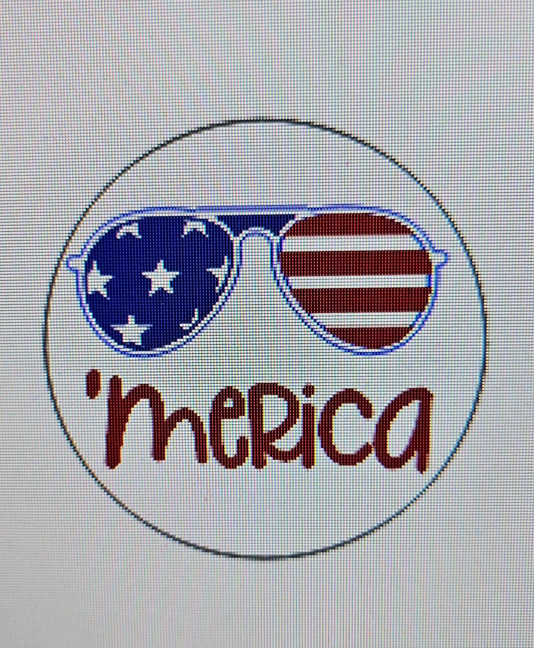 Merica Sunglasses Round