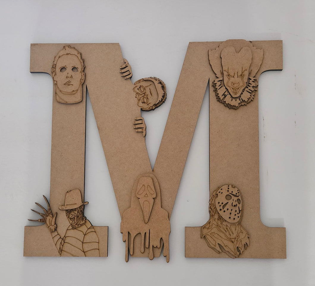 CUSTOM LETTER M