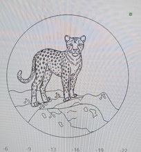 Load image into Gallery viewer, Simple Cheetah on a Mountain
