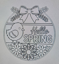 Load image into Gallery viewer, Hello Spring Baby Chick
