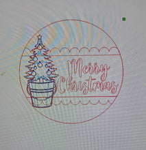 Load image into Gallery viewer, Merry Christmas Tree in a Bucket
