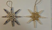 Load image into Gallery viewer, Clothes Pin Stars Christmas in July into August  7/31
