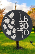 Load image into Gallery viewer, Hey Boo Ghost with Bats
