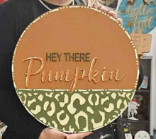 Load image into Gallery viewer, Hey There Cheetah Pumpkin
