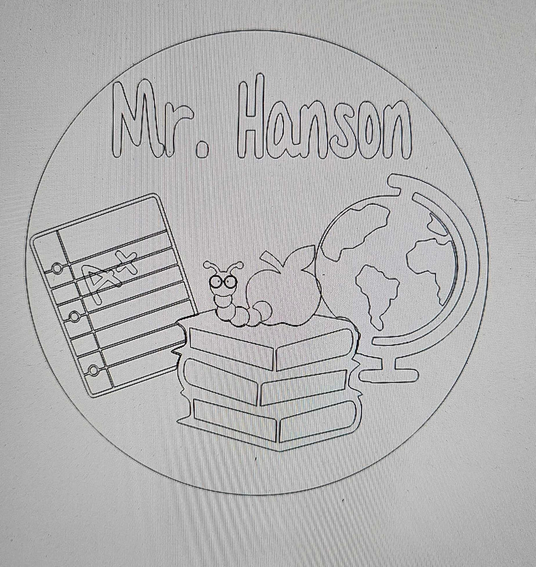 History Teacher Sign