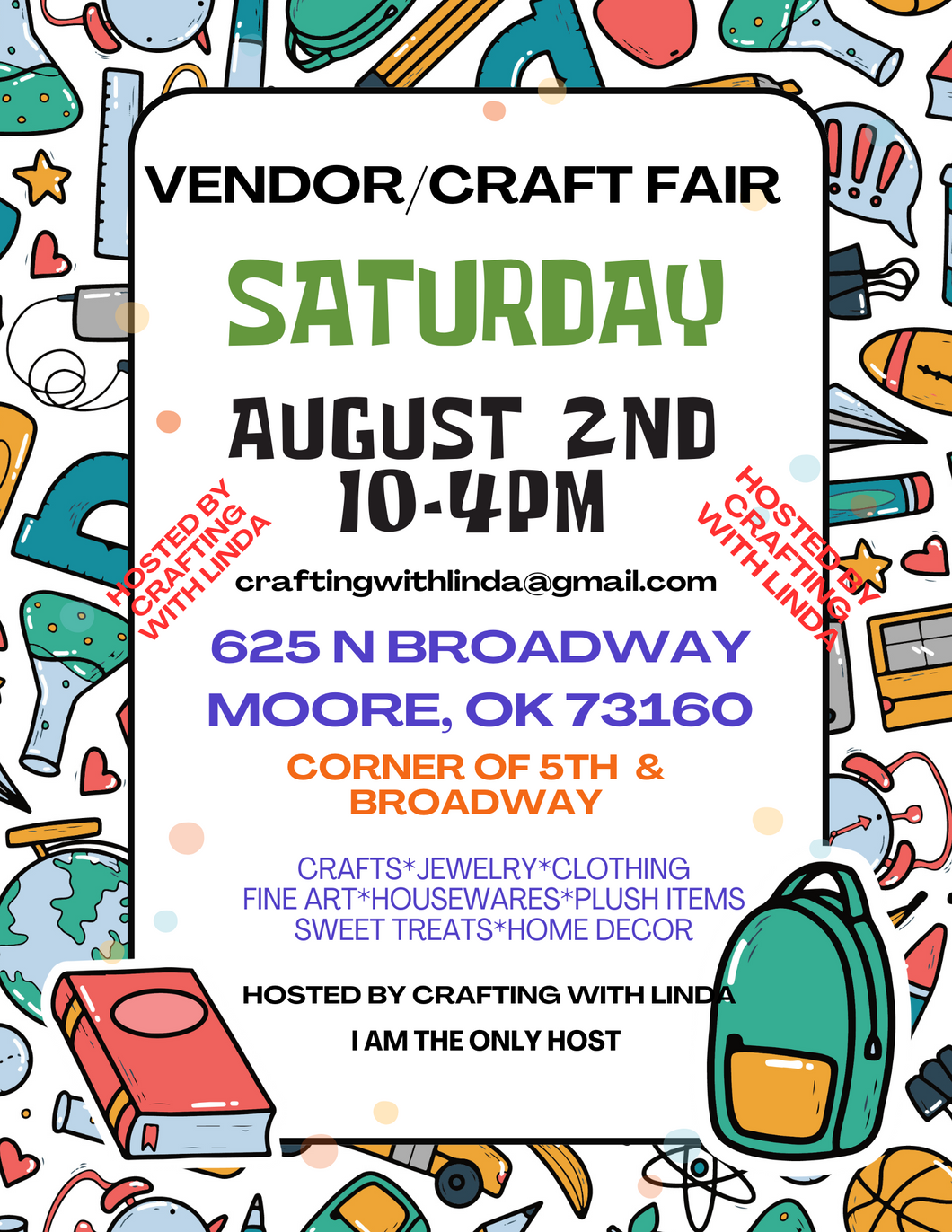 Craft Fair August 2nd