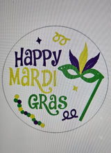 Load image into Gallery viewer, Mardi Gras Mask DH
