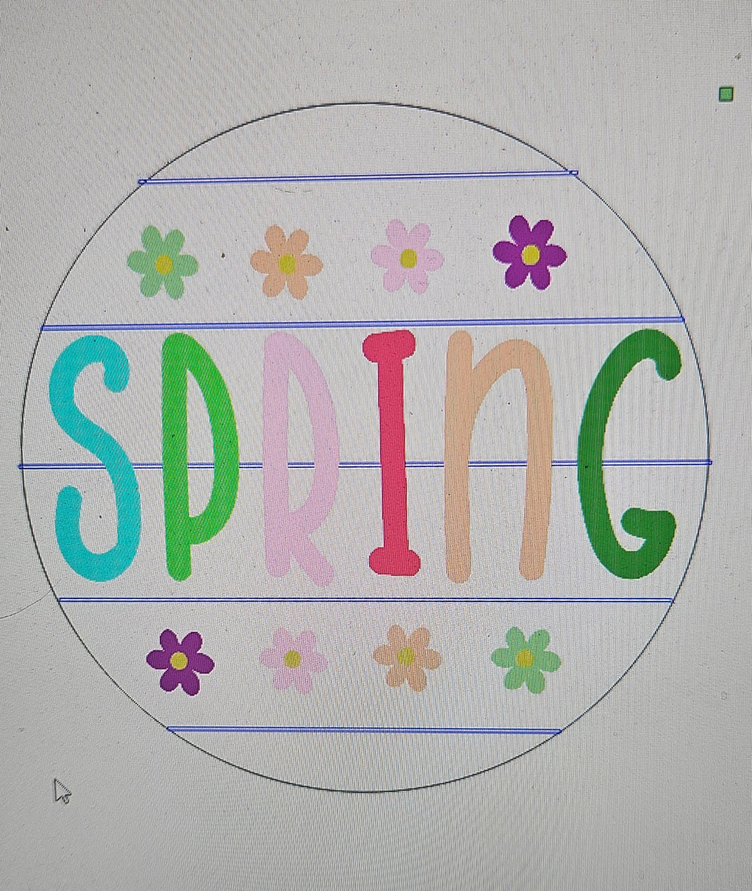 Spring Door Hanger