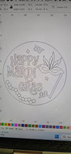 Load image into Gallery viewer, Mardi Gras Mask DH
