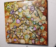 Load image into Gallery viewer, Summer Art Class INK BLOWING TILES
