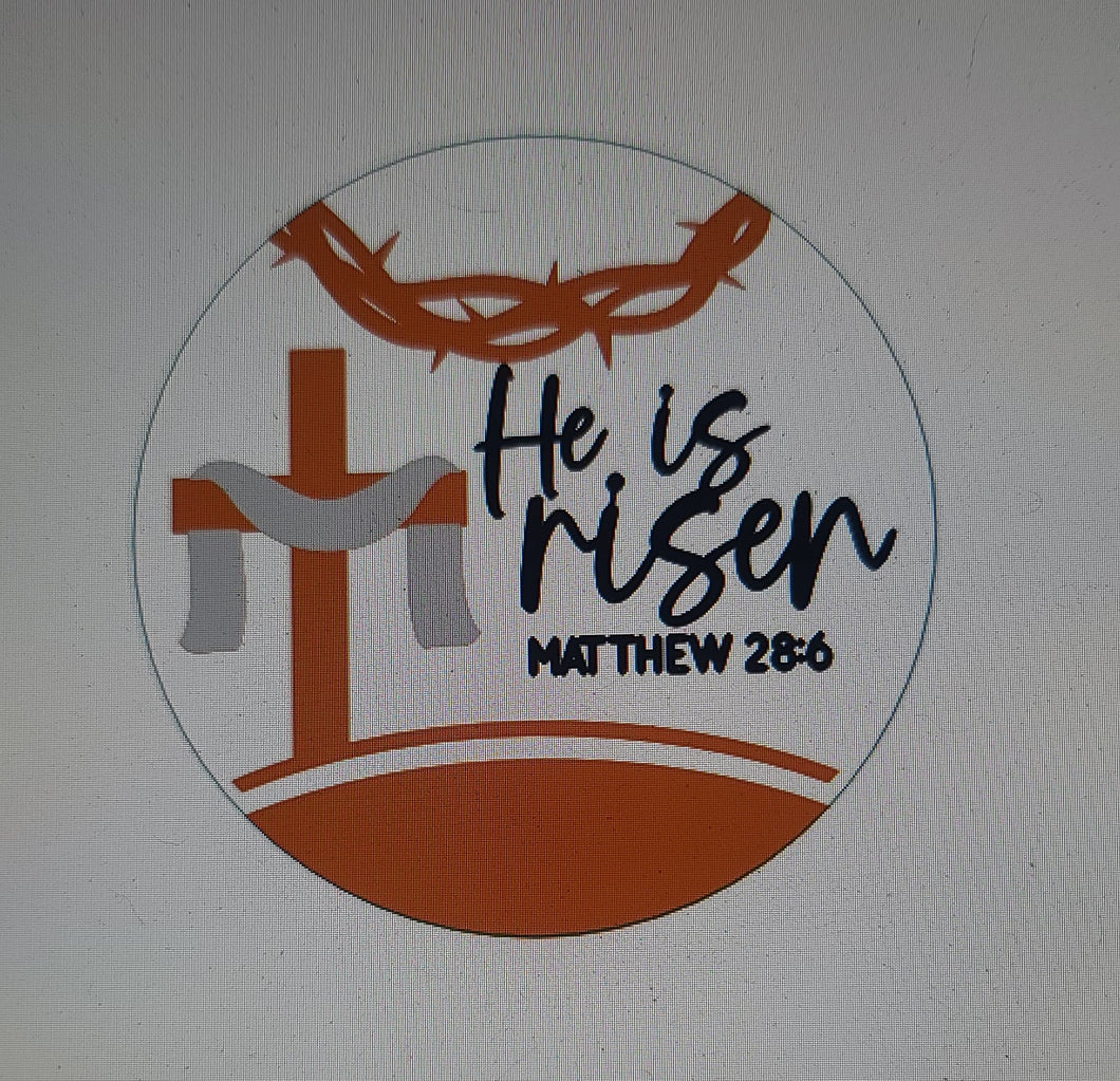 He Is Risen Crown of Thorns