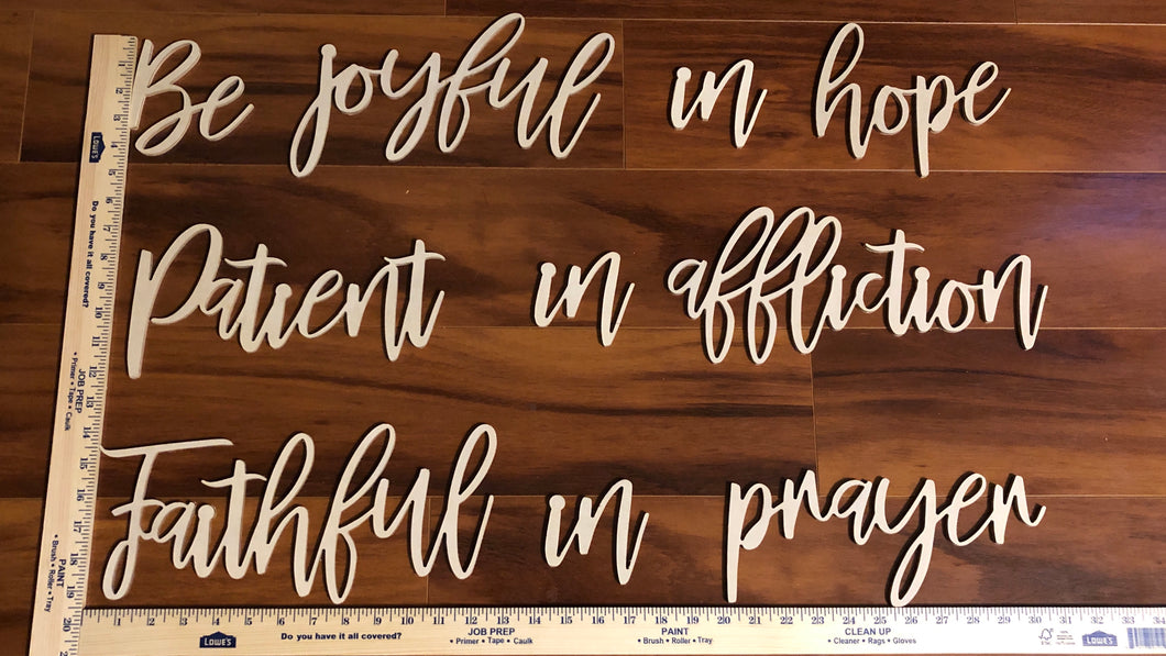 Custom Wall Sayings