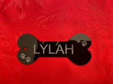 Load image into Gallery viewer, Acrylic Dog Bone Keychain
