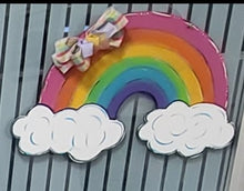 Load image into Gallery viewer, Painting Kit 12&quot; Rainbow Cloud
