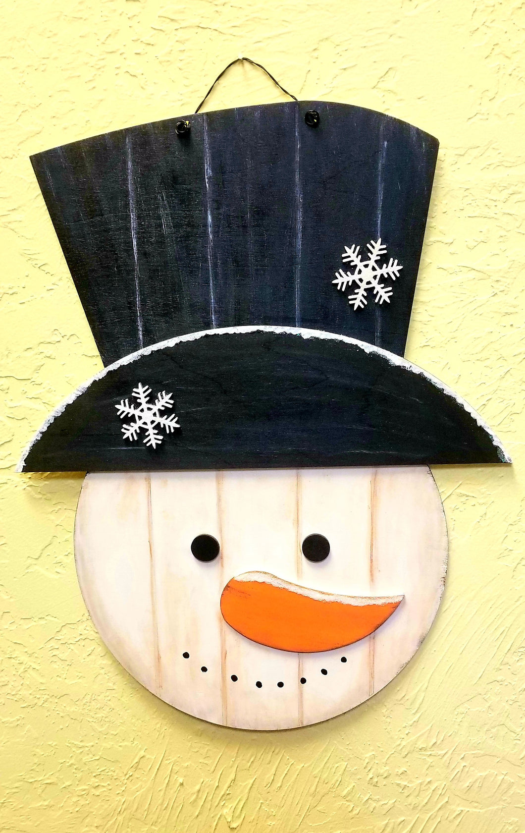 Snowman Door Hanger