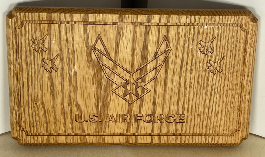 Wooden Airforce Plaque