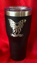 Load image into Gallery viewer, 30oz In God We Trust Eagle Design with 1 name
